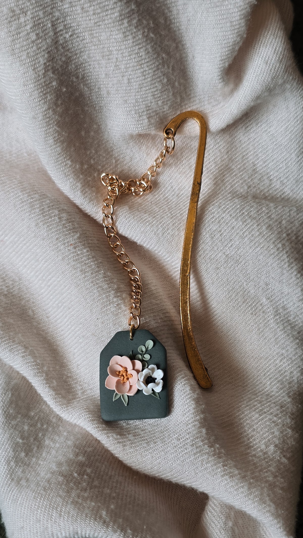 Floral Tea Bookmark
