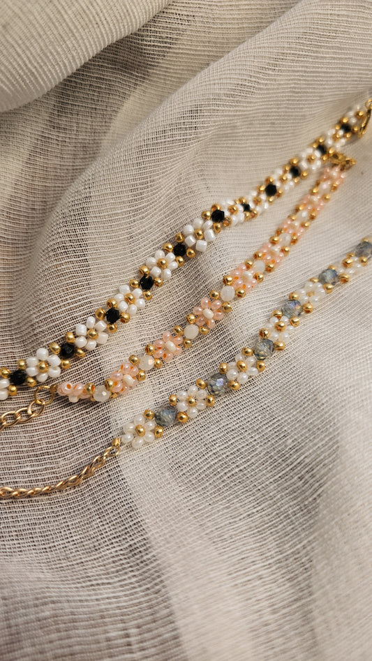 Bloom & Bead Bracelets | Glimmer