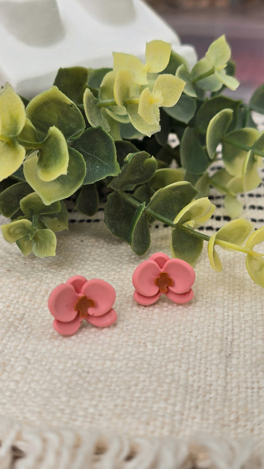 Orchid Studs