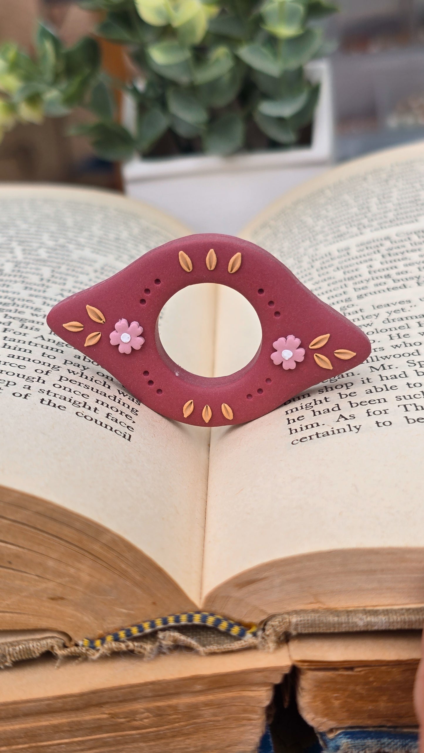 Floral Page Holder
